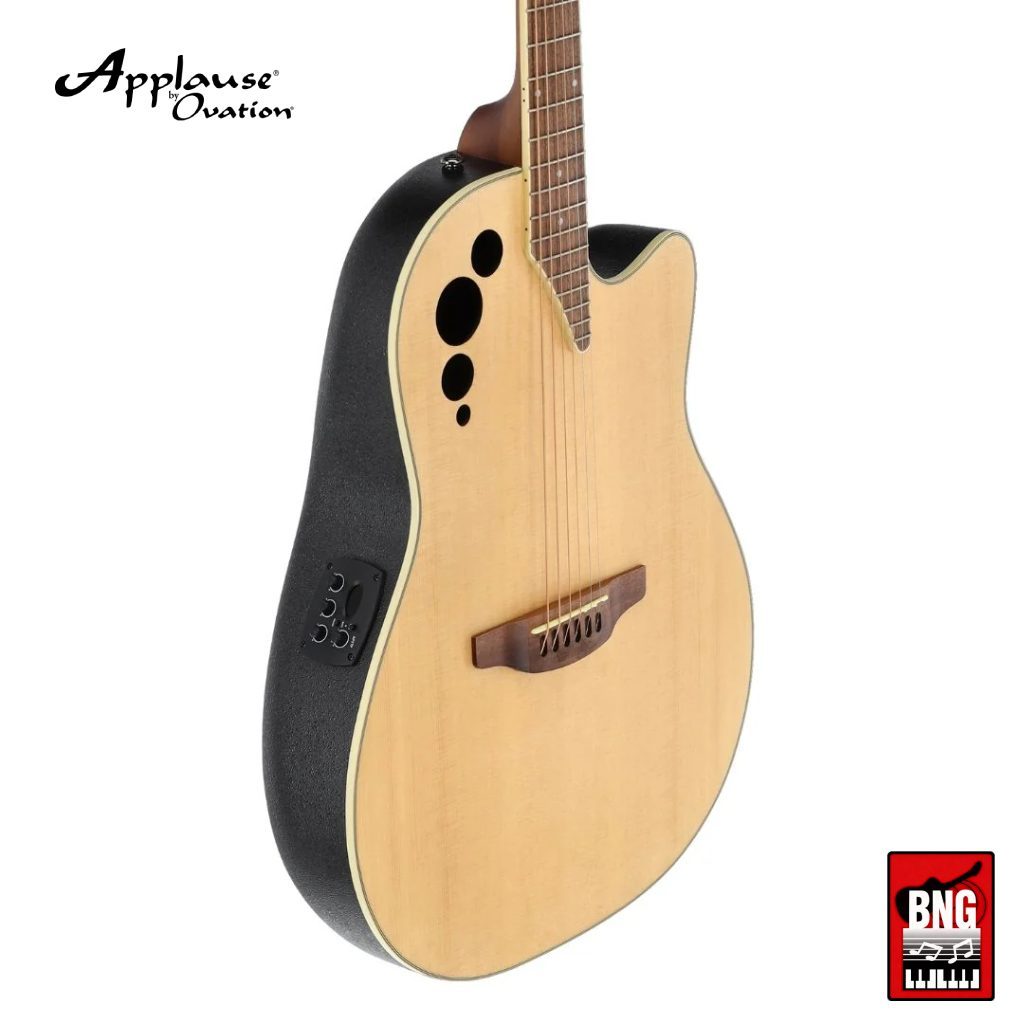 กีตาร์โปร่งไฟฟ้าแบรนด์ Applause Elite รุ่น AE44II ผลิตโดย Ovation