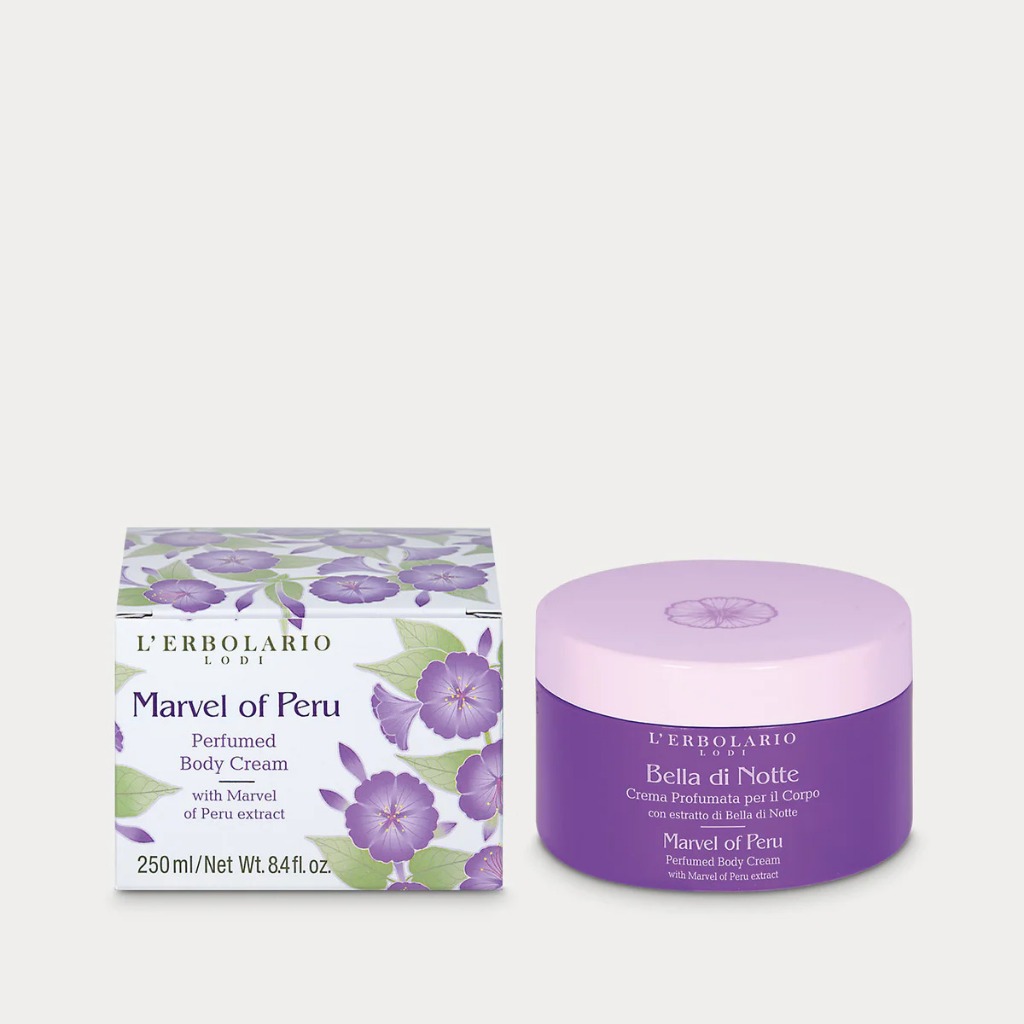 Geyer Haus L'ERBOLARIO Marvel of Peru Perfumed Body Cream ครีมบำรุงผิวกาย เนื้อเข้มข้น ช่วยเติมความชุ่มชื้นอย่างล้ำลึก