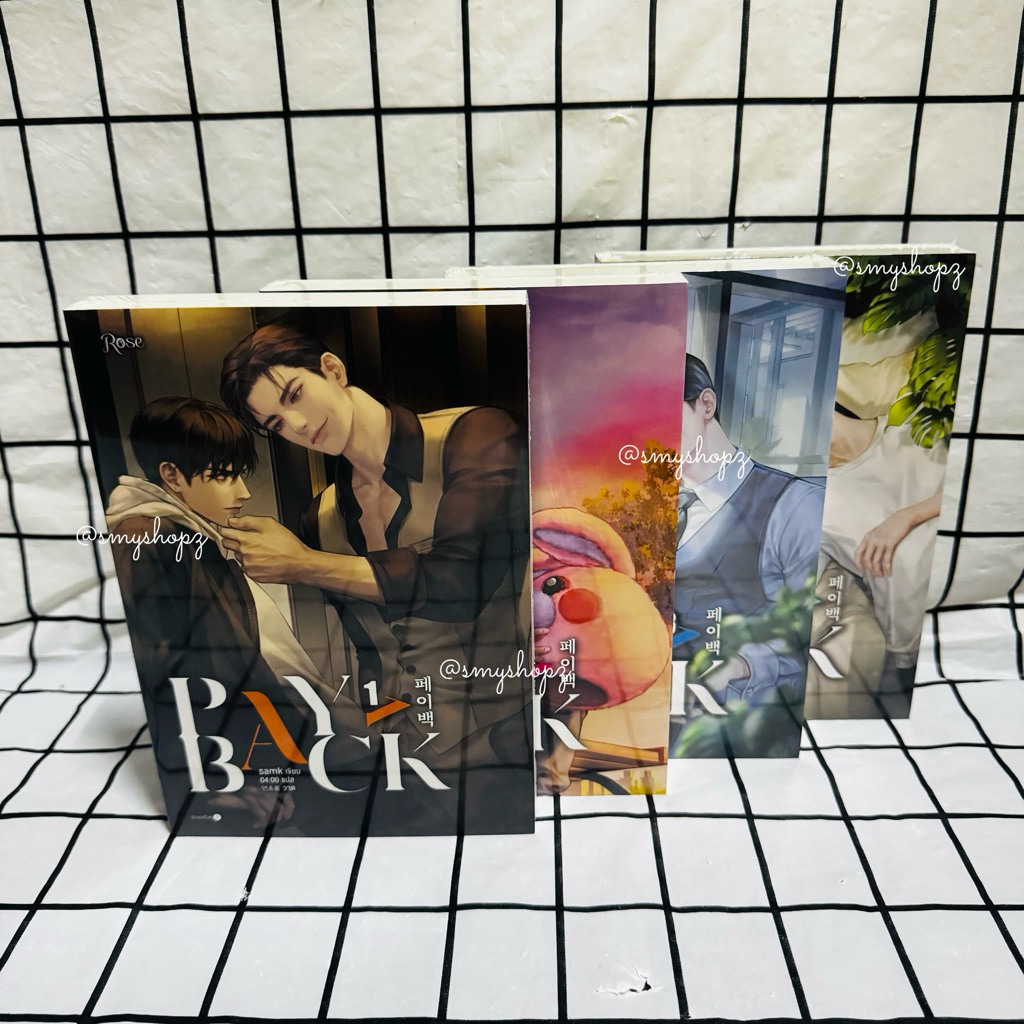 [พร้อมส่ง-มือหนึ่ง ไม่กริบ] เพย์แบค (PAYBACK)1-4 ฉบับนิยาย