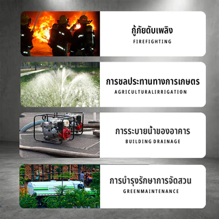 🫧สายส่งน้ำ🫧 จัดส่งฟรี 1/1.5/2/2.5/3นิ้ว 10-100เมตร สายยางดับเพลิง สายส่งPE หนาพิเศษ แรงดันสูง สายส่งน้ำผ้าใบ