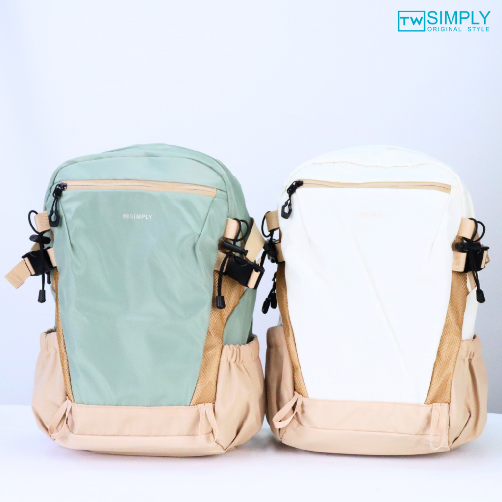 กระเป๋าเป้สะพายหลังผ้าไนลอน TW Simply รหัส 230126003