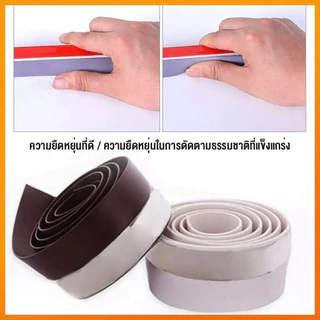 ซีลประตู 1M กันฝุ่น กันแมลง กันลม กันแอร์ออก ป้องกันเสียง เทปติดช่องว่าง ติดขอบประตู/หน้าต่าง ที่ปิดช่องบาน คิ้ว