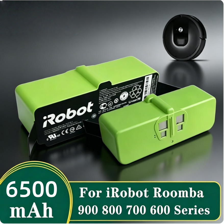 14.4V6500mAh iRobot Roomba Li-ion 600 700 800 900 Series 960 895890 860 695 680 หุ่นยนต์ดูดฝุ่น แบตเตอรี่