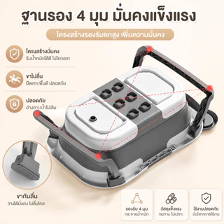 อ่างอาบน้ำเด็ก อ่างอาบน้ำ พับได้ การจัดเก็บที่ดี อ่างอาบน้ำกันลื่น สำหรับทารกแรกเกิด จอวัดอุณหภูมิ