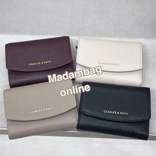 𝗖𝗛𝗔𝗥𝗟𝗘𝗦 & 𝗞𝗘𝗜𝗧𝗛 Briony Small Envelope Wallet แท้จากช็อป กระเป๋าสตางค์ใบสั้น