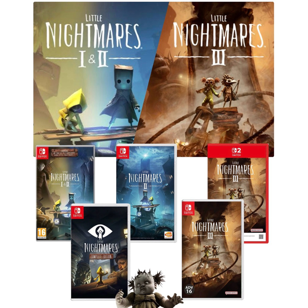 Ns1-2 Switch1-2 [C/T-A/T] Little Nightmare 3 (เล่น1คน) Z3:Thai/Z2:Eu,Eng/Z3:China,No~Thai