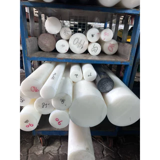 ซุปเปอร์ลีน ซุปเปอร์ลีนขาว โต 15 20 25 30 มม. ความยาว 250 , 300 , 500 มม.. Superlene พลาสติกแท่ง ซุปเปอร์ลีนแท่งกลม
