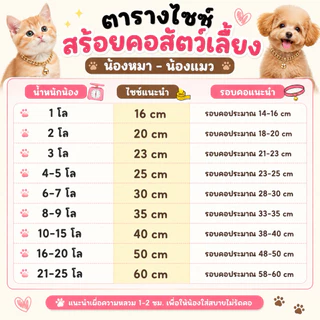 ปลอกคอสร้อยคอ หมาแมว ซื้อ3แถม1 โซ่อะลูมิเนียมกระดิ่งทรายเงิน-ทรายทองและธรรมดา ปรับขนาดความยาวได้
