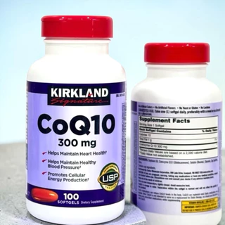 CoQ10 300 mg 100 Softgels วิตามินนำเข้าจากUSAแท้100%
