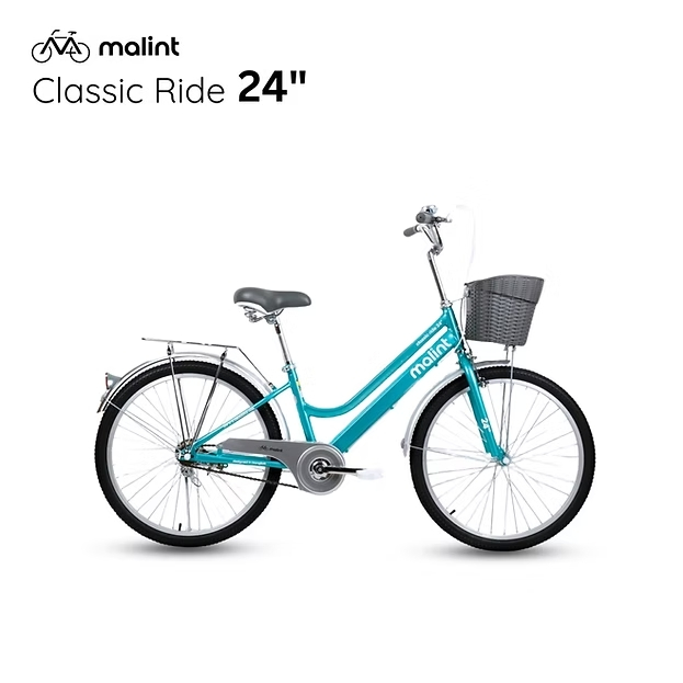 จักรยานแม่บ้าน Malint Classic Ride 24” นิ้ว (ประกอบแล้ว 80%)