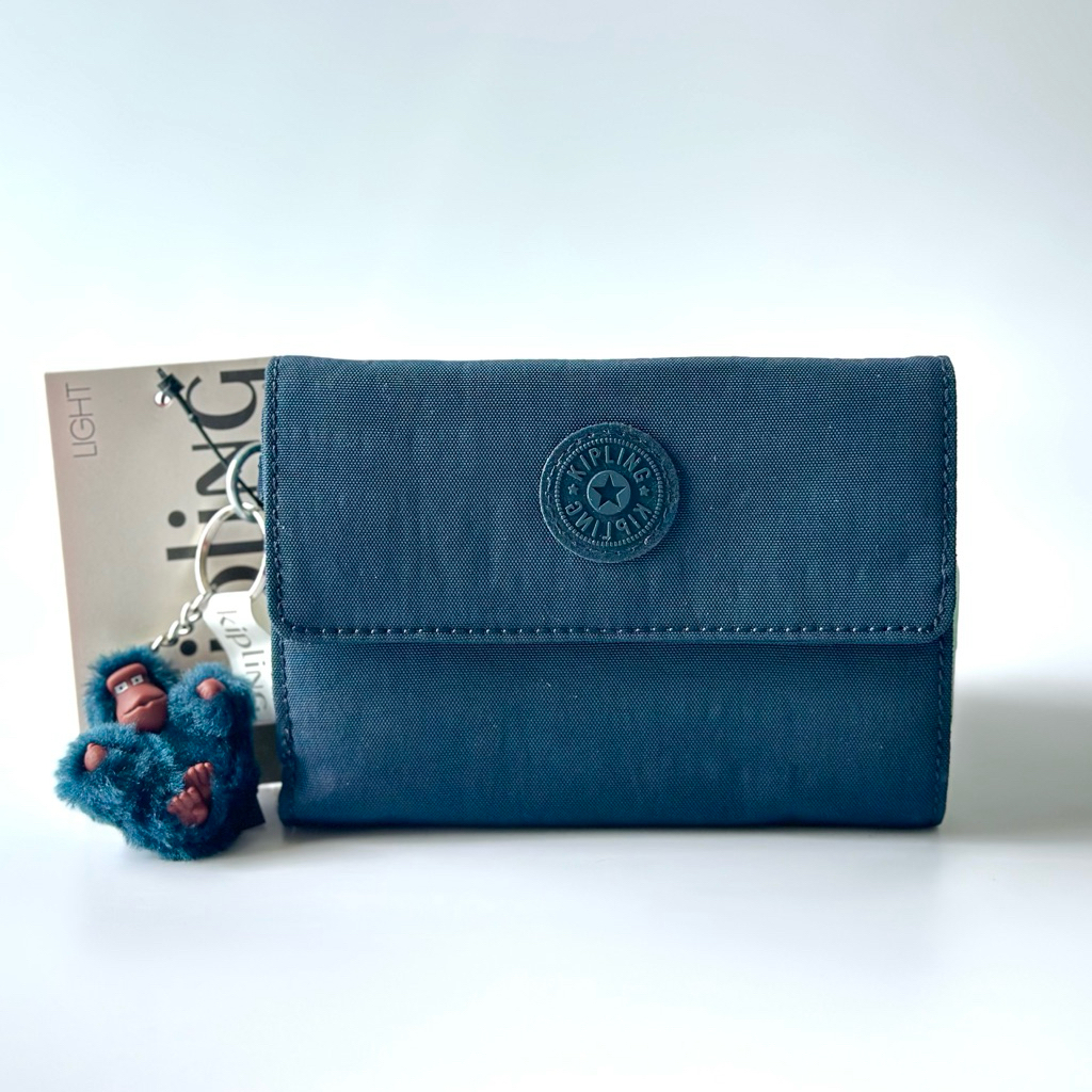 * มี 2 สี * Kipling pixi wallet ช่องเยอะ จุๆ