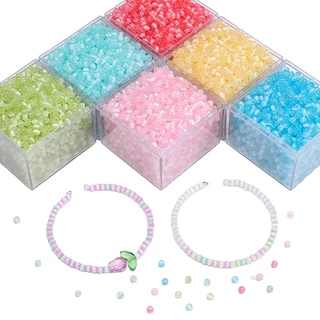 4มิล /150 ชิ้น ลูกปัดกลมแก้วตาแมวคุณภาพดีหลายสี งานประดิษฐ์ DIY จากลูกปัดแก้วตาแมวเงางาม