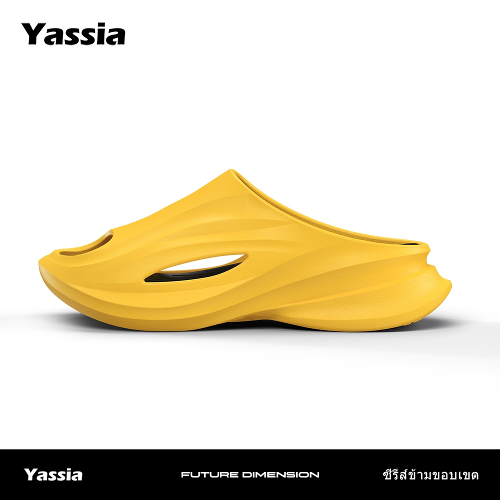 YASSIA Pojie รองเท้าแตะผู้ชาย พื้นหนา รองเท้าเพื่อสุขภาพ ระบายอากาศ ใส่สบาย กันลื่น ทนทาน