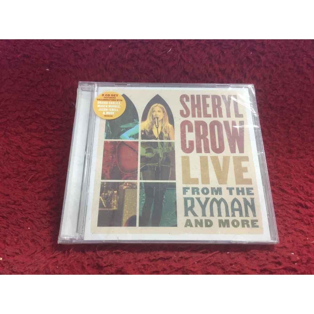 2CD Sheryl Crow – Live From The Ryman And More สภาพตามปก B122-115