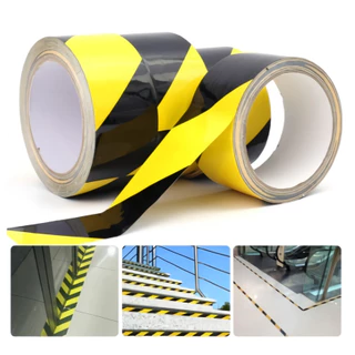 เทปเตือน เทปกาวตีเส้นพื้น เทปกั้นเขต เหนียวดี กันน้ำ สามารถใช้ PVC ไวนิล กั้นเขต พื้นโรงงาน