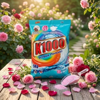 ผงซักฟอก K1000 ถุงละ 5 กก. (จำกัด 1 ถุงต่อ 1 ออเดอร์)