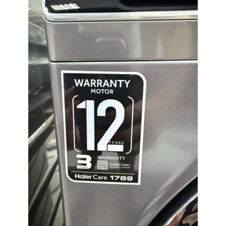 HAIER เครื่องซักผ้า ถังซักใหญ่พิเศษ SuperDrum ขนาด 12 กิโล รุ่น HW120-BP14959S6 ระบบ BLDC Inverter รับประกันมอเตอร์ 12ปี