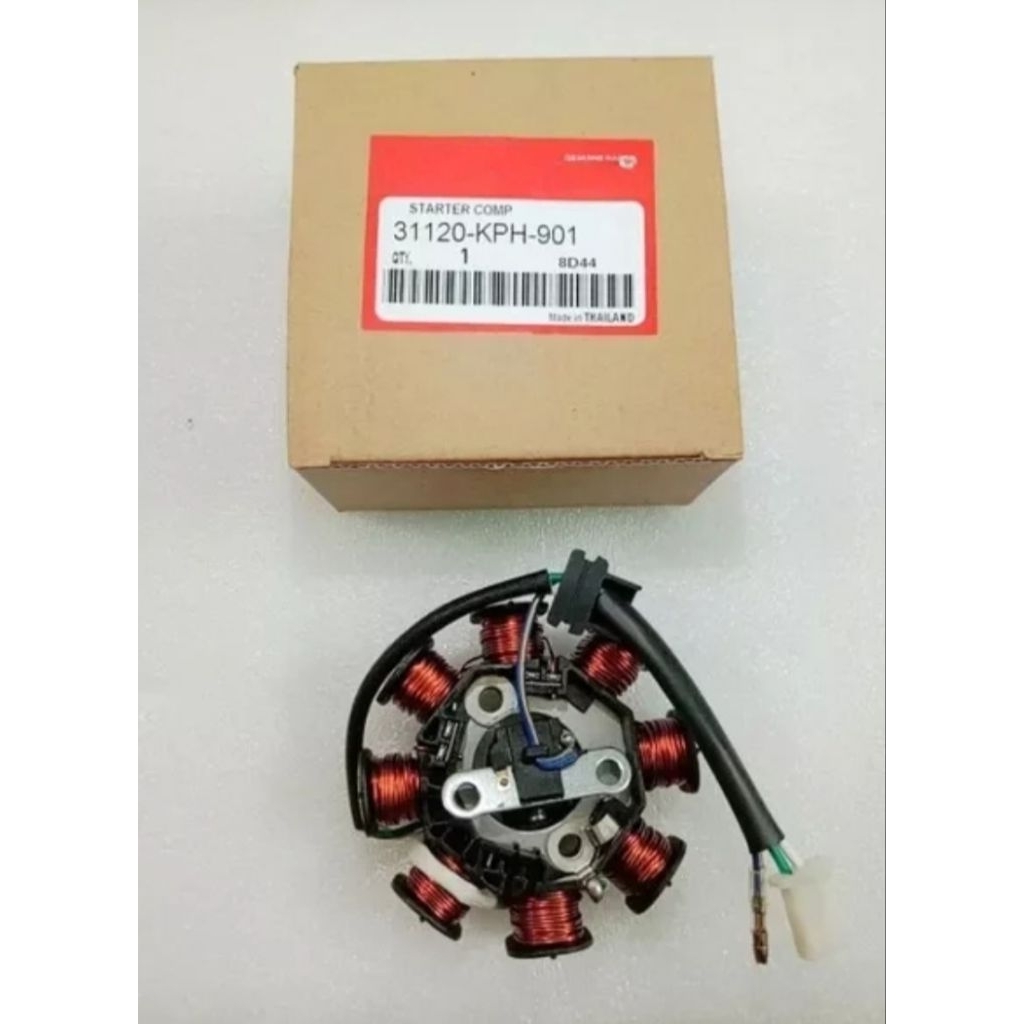 ฟิลคอยล์ มัดไฟ เวฟ125s-เวฟ125r สตาร์ทมือ รหัส 31120-KPH-901