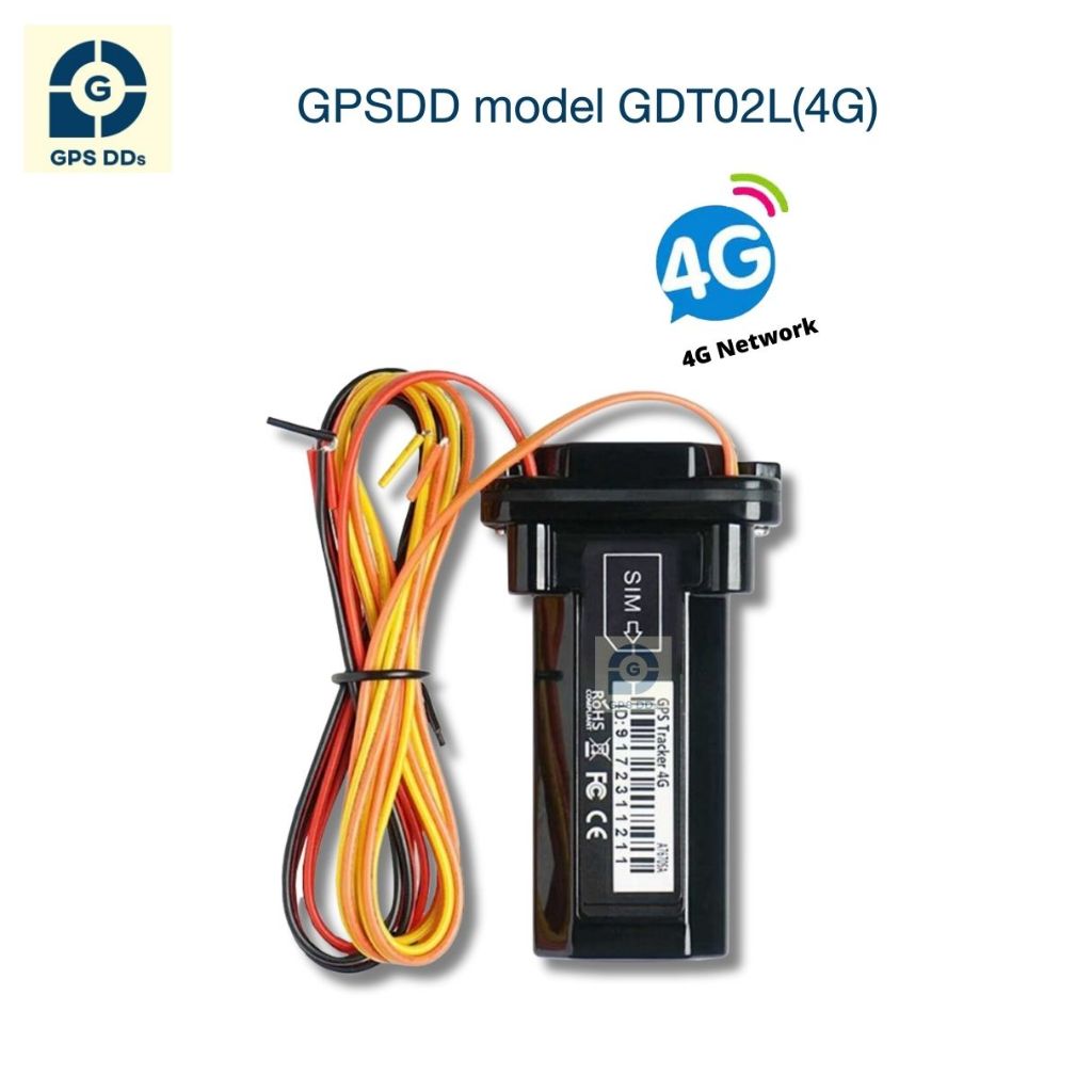 GPSDD จีพีเอสแทรคเกอร์ รุ่น GDDT02L ของแท้รองรับคลื่น 4G ดูตำแหน่ง Online Realtime บนโทรศัพท์มือถือ