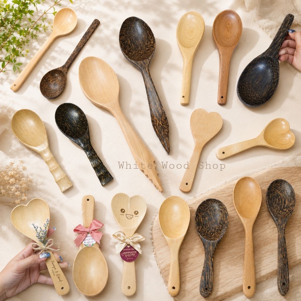 ทัพพีไม้ Whitewoodshop