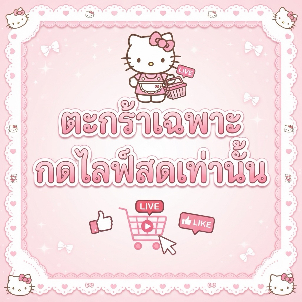 ตะกร้าเฉพาะไลฟ์สด30-150฿