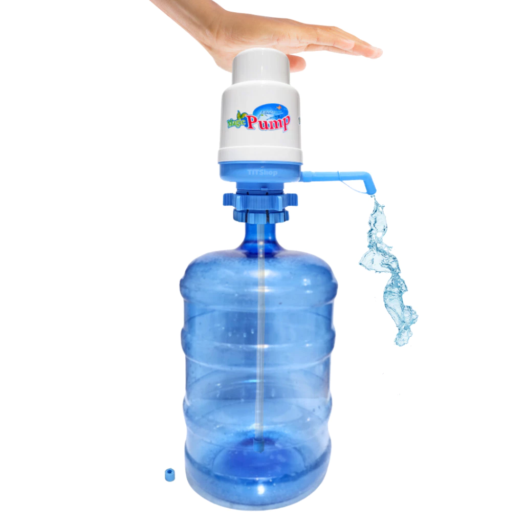 Elegance Magic Pump รุ่น EG4459 ปั๊มน้ำถัง พกพาได้แบบมือกด ใช้ได้กับถังน้ำดื่มทั่วไป (สีฟ้า) ปี 2026