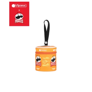 Lesportsac Pringles Charm bag กระเป๋าห้อยใบเล็ก กระเป๋าชาม์ กระเป๋าห้อยพวงกุญแจ Style 2060 LESPORTSAC X PRINGLES
