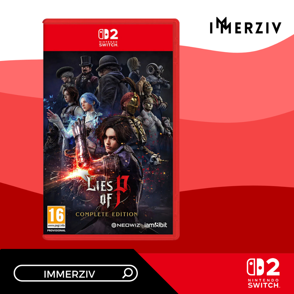 (PRE-ORDER 02 OCT 2026) SWITCH-2 LIES OF P COMPLETE EDITION (R2/EU) (GAME) (ENG) (BY IMMERZIV)