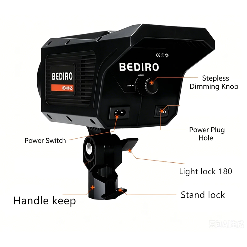 ไฟถ่ายรูป 500W LED ไฟไลฟ์สด ไฟสตูดิโอ with 65cm Lantern Softbox & Stand Studio Live Stream Photo Video Lighting Kits thumbnail 5