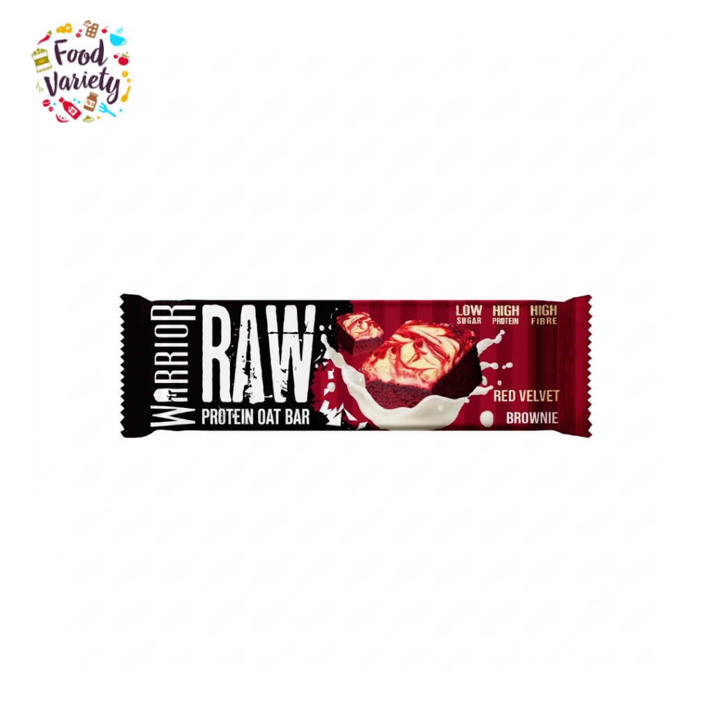 Warrior Raw Protein Oat Bar Red Velvet Brownie 75g