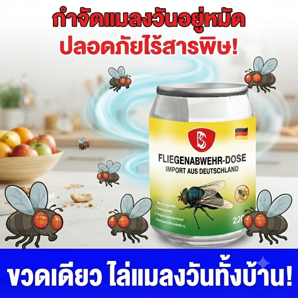 🔥แมลงวันลดลงชัดเจน🔥ไล่แมลงวัน เจลไล่แมลงวัน ซื้อ 1 แถม 1 เห็นผลไว ใช้งานง่าย ระเหยต่อเนื่อง