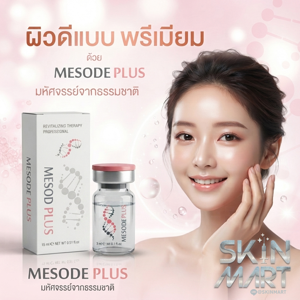 Mesode Plus Super Active whitening Aura serum (1ขวด)