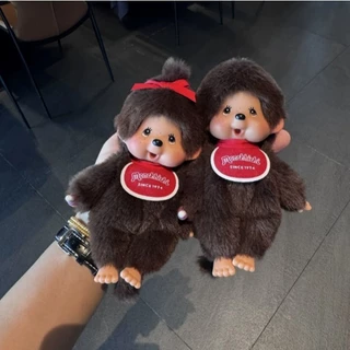 ✨พร้อมส่ง✨ Monchhichi Plush Premium Standard Original มอนชิชิ สีน้ำตาล ทุกขนาด ตุ๊กตา/พวงกุญแจ ของแท้