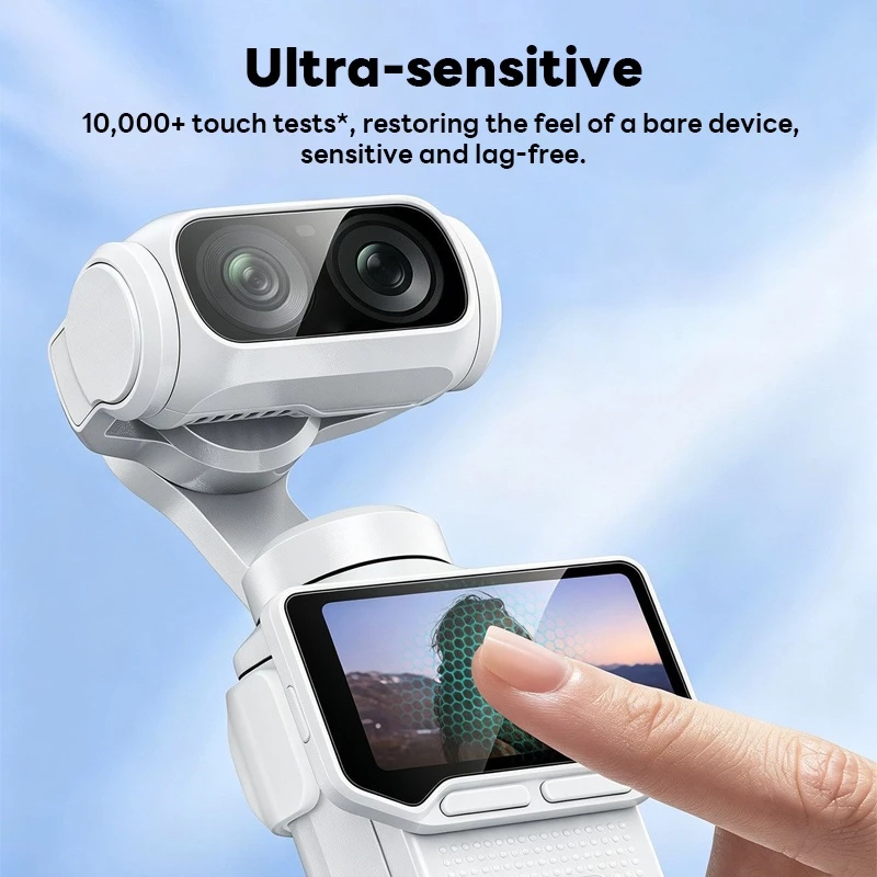 Savvur ฟิล์มกระจกนิรภัย Insta360 Luna Ultra Premium ฟิล์มหน้าจอ+เลนส์ HD 9H ป้องกันรอย/กระแทก ใสพิเศษ (แพ็กกล่อง) thumbnail 6