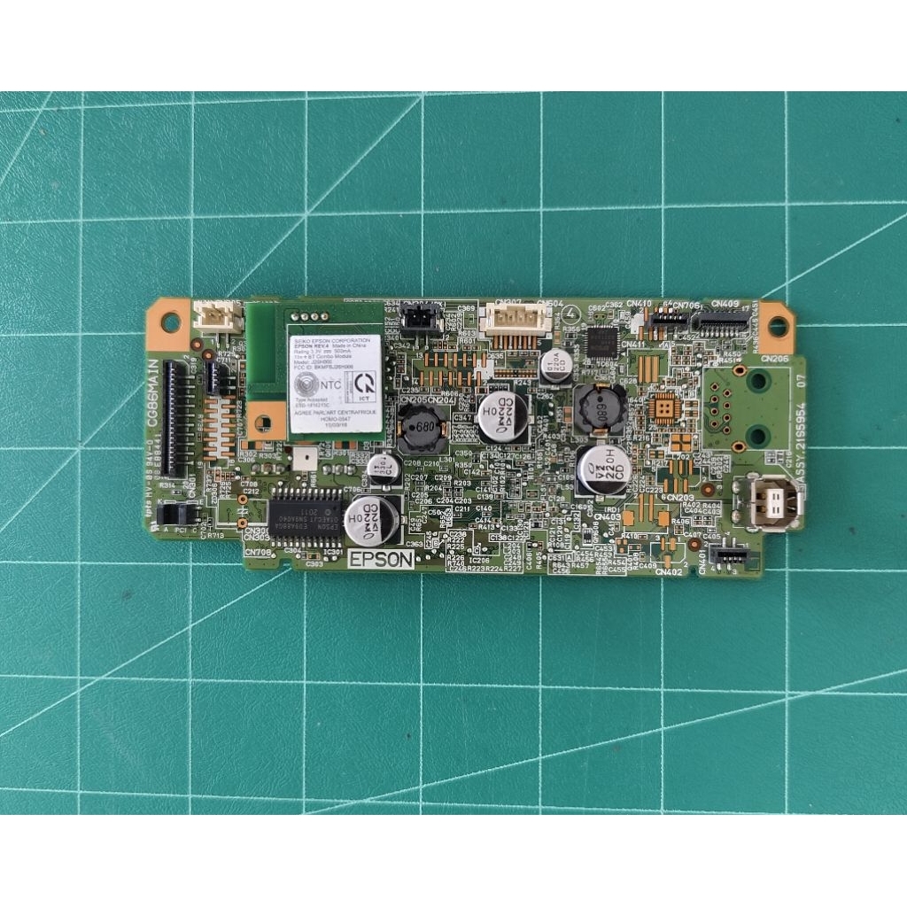 Mainboard ปริ้นเตอร์ Epson L3150 L3250 พร้อมการ์ด wi-fi แท้มือสอง