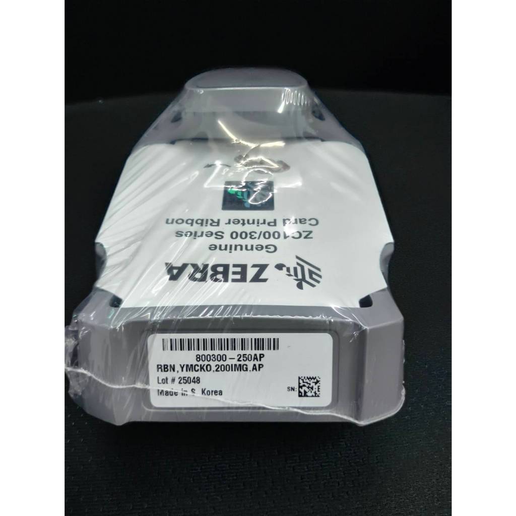 Zebra หมึกพิมพ์ รุ่น ZC100/ZC300 รหัสสินค้า 800300-250AP ของแท้