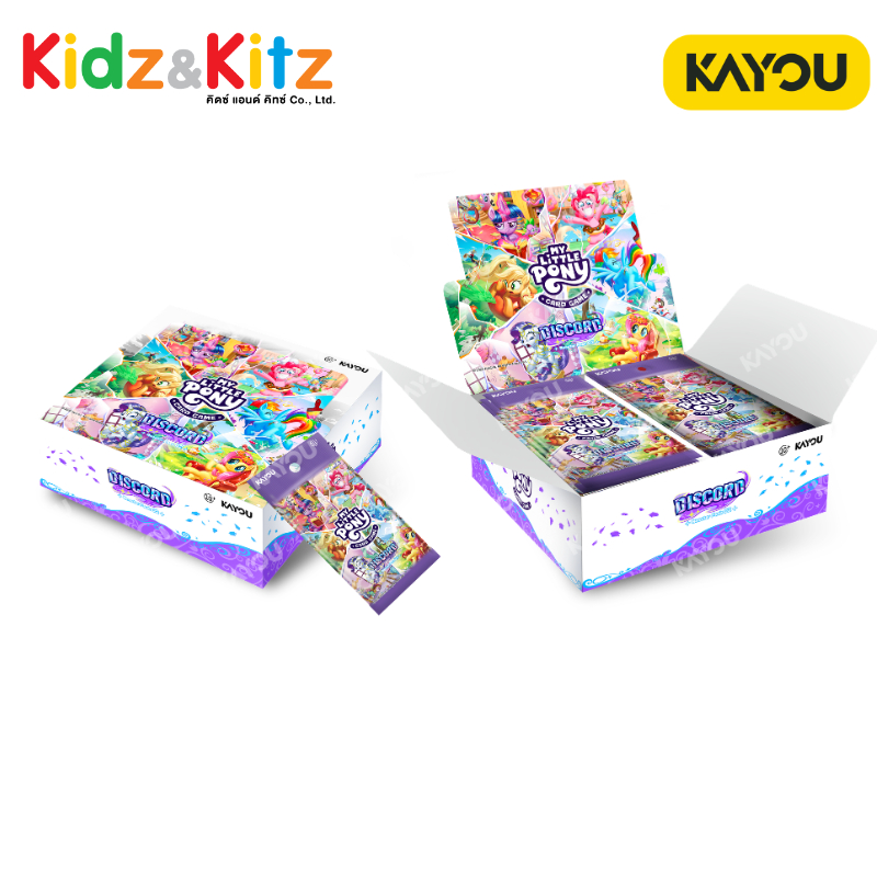 My Litle Pony-Trading Card Game- Booster Pack 02 -Discord!!!-Eng. Ver. Kayou   (20 Packs : Box)