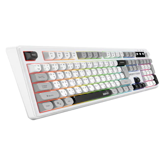 SIGNO KB-714 คีย์บอร์ดเกมมิ่ง Gaming Keyboard (Rubber Dome Switch) ไฟ RGB มีซอฟแวร์มาโคร