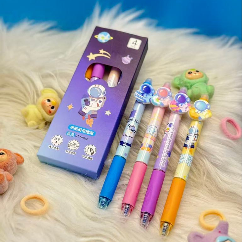 สินค้าพร้อมส่งจากไทย ปากกาเจลลบได้ ยกบ็อก 4-6 แท่ง ปากกาลบได้ลายน่ารัก พกพาสะดวก ปากกาเจลลบได้PANDA ปากกาลบได้