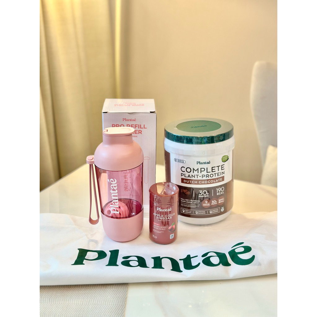 เซท plantae โปรตีนพร้อมแก้วเชค