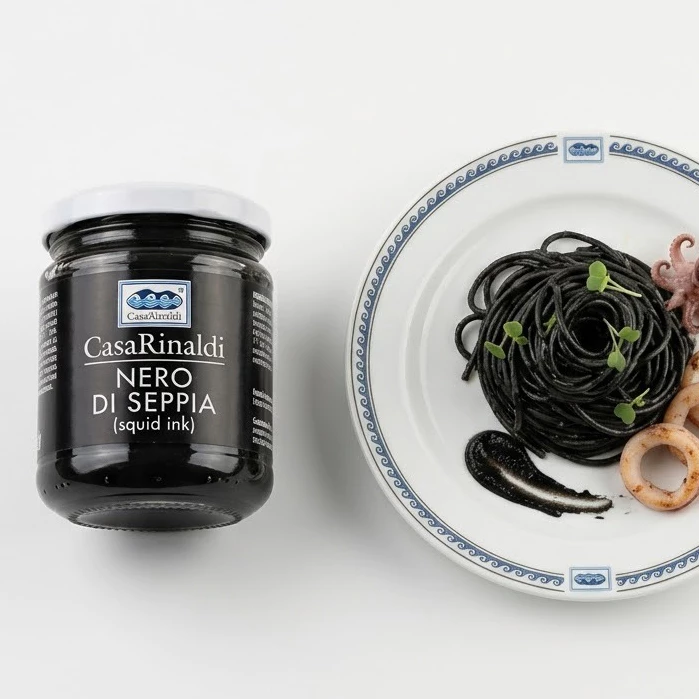 ดีหมึกดำ ทำอาหาร CASA Rinaldi Nero De Sappia (Cutter Fish Ink / Squid Ink) 180g
