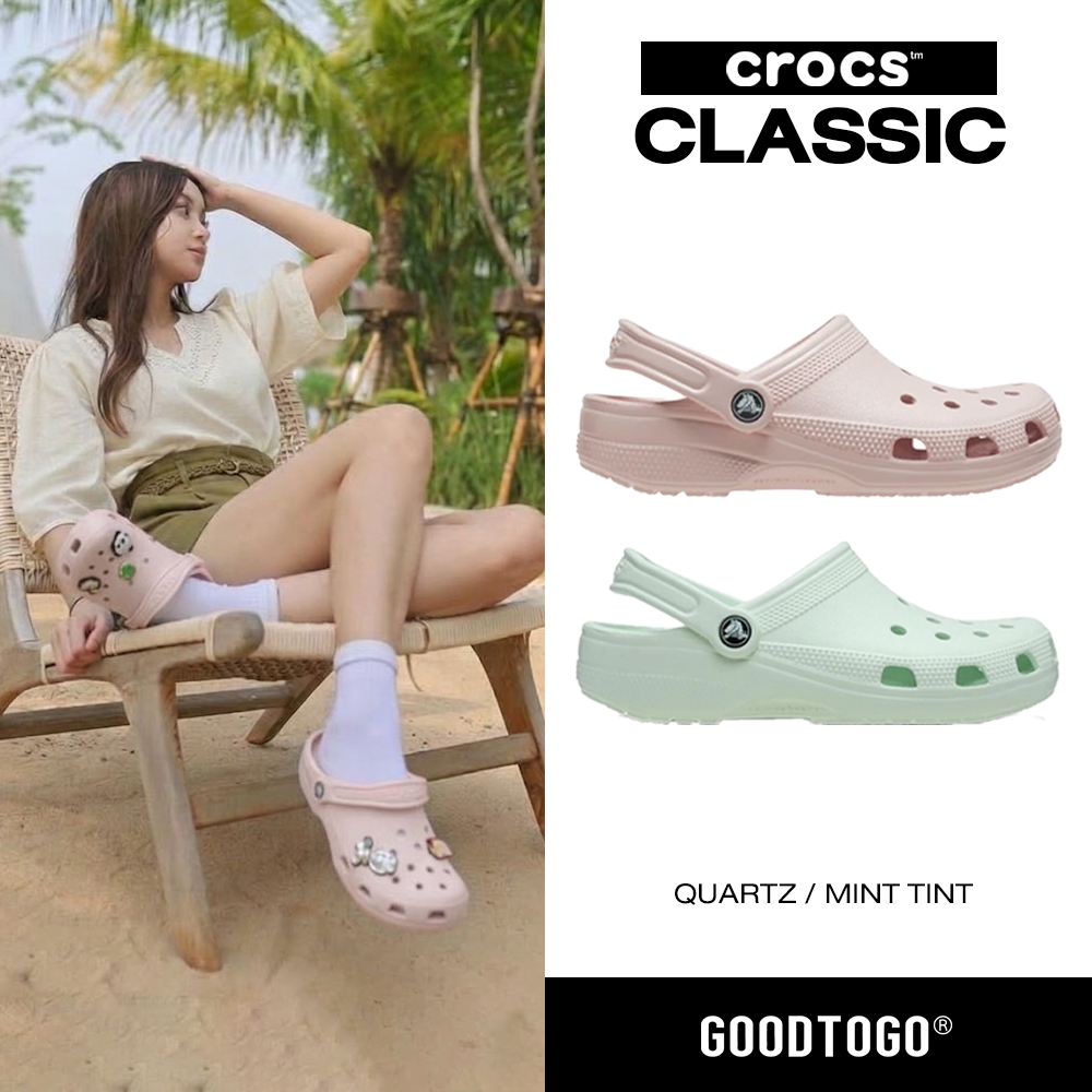 Crocs รองเท้าแตะ Classic Clog 10001-6UR / 10001-3YF