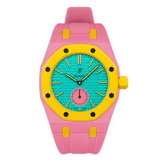 สายนาฬิกา PC + สายซิลิโคน AP X Swatch Royal Pop for AP Royal Pop ส่งจากไทย ( เฉพาะสาย )