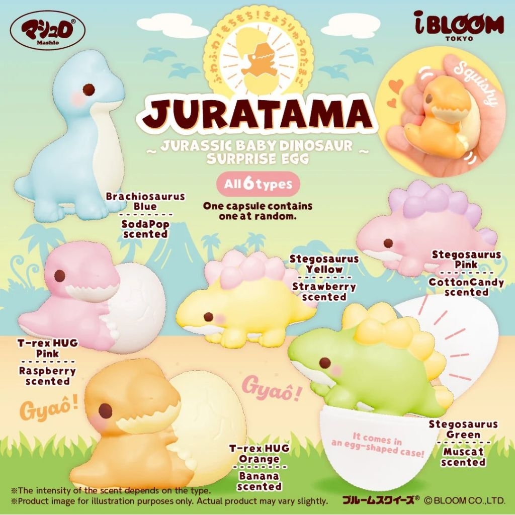 i Bloom JURATAMA Jurassic Baby Dinosaur ราคาต่อ 1 ชิ้น