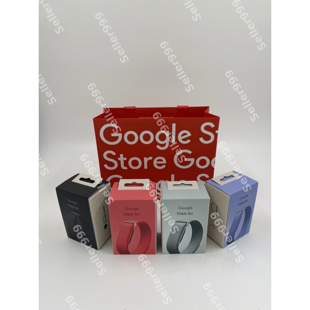 🆕 Google Fitbit Air 🖤💙🩶❤️ จาก Mountian View,🇺🇸