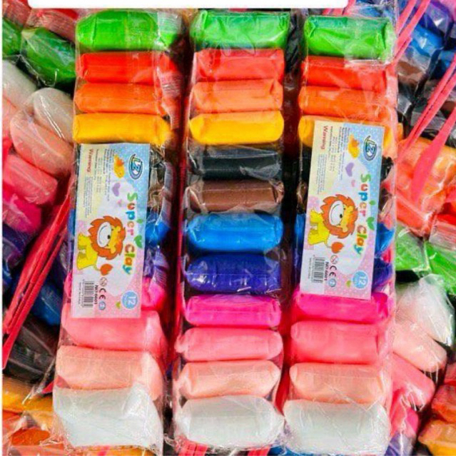 ดินเบา สีใหม่รุ่น A ยาว27-28ซม ราคาต่อ 12แถว✅ส่วนลดดูรูปที่2✅