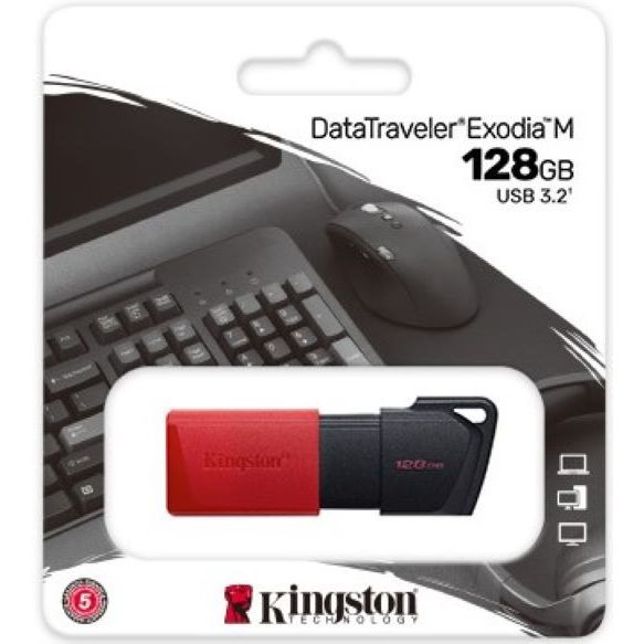 แฟลชไดร์ฟ DataTraveler Exodia M USB 128GB