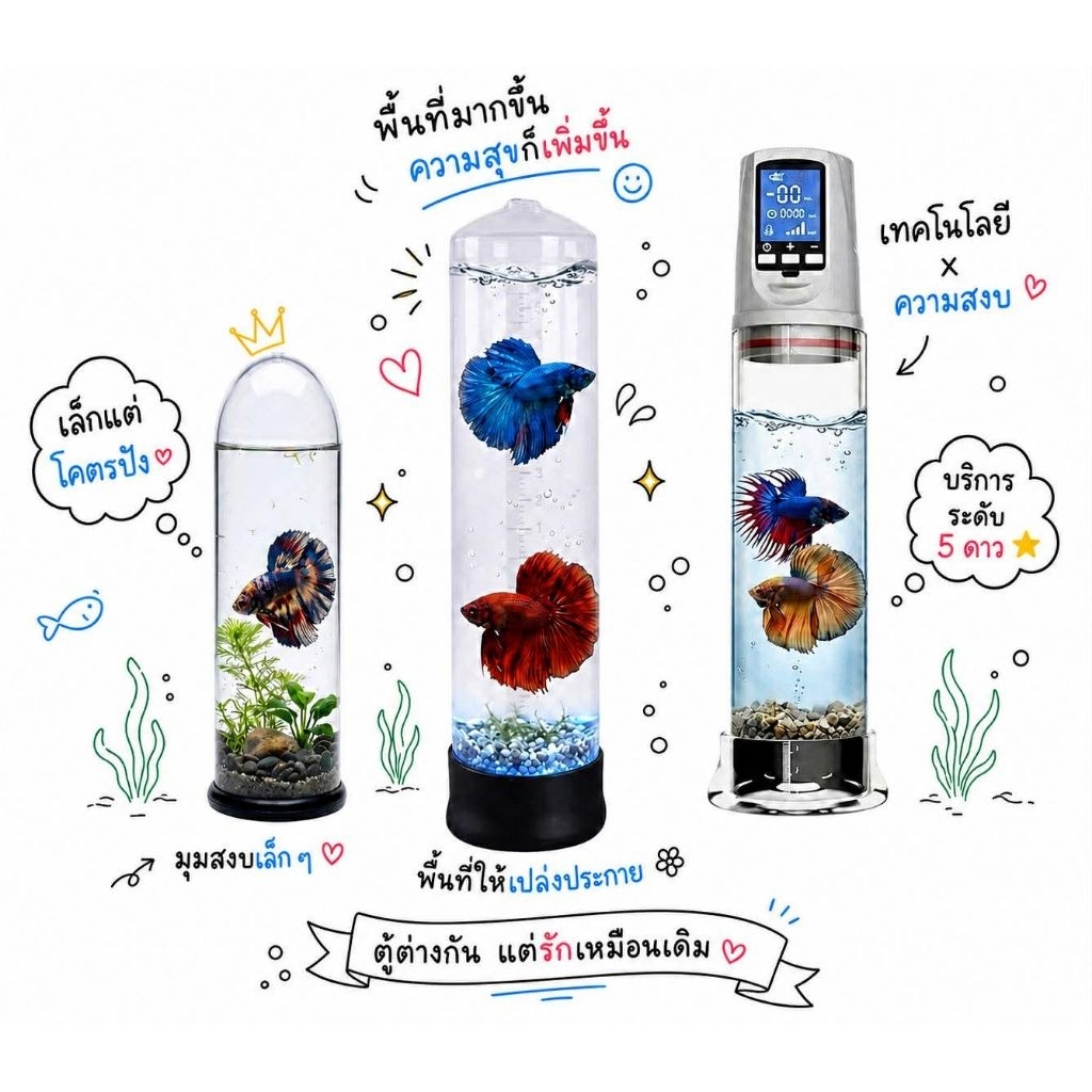 เครื่องสูญญากาศ มีทั้งแบบธรรมดาและอัติโนมัติ
