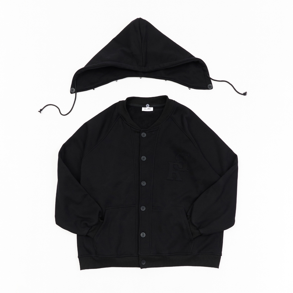 RUMb - เสื้อฮู้ดดี้ คาร์ดิแกน Oversize รุ่น KAKUSHI HOODIE CARDIGAN - Col. REBORN รูปที่ 4