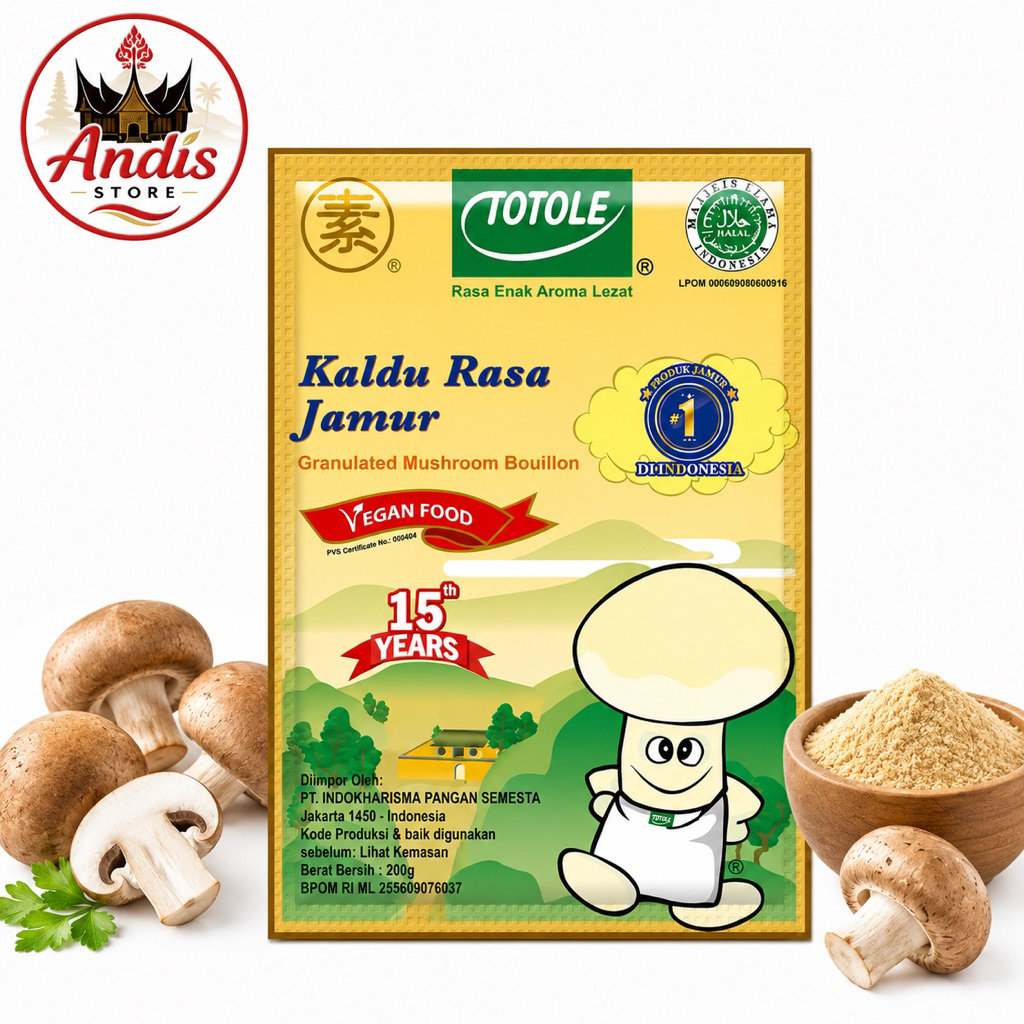Totole Kaldu Rasa Jamur 200gr